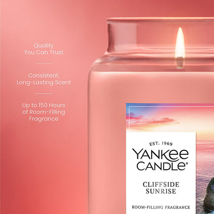 Cliffside Sunrise Original Large Jar Candle - US 71001