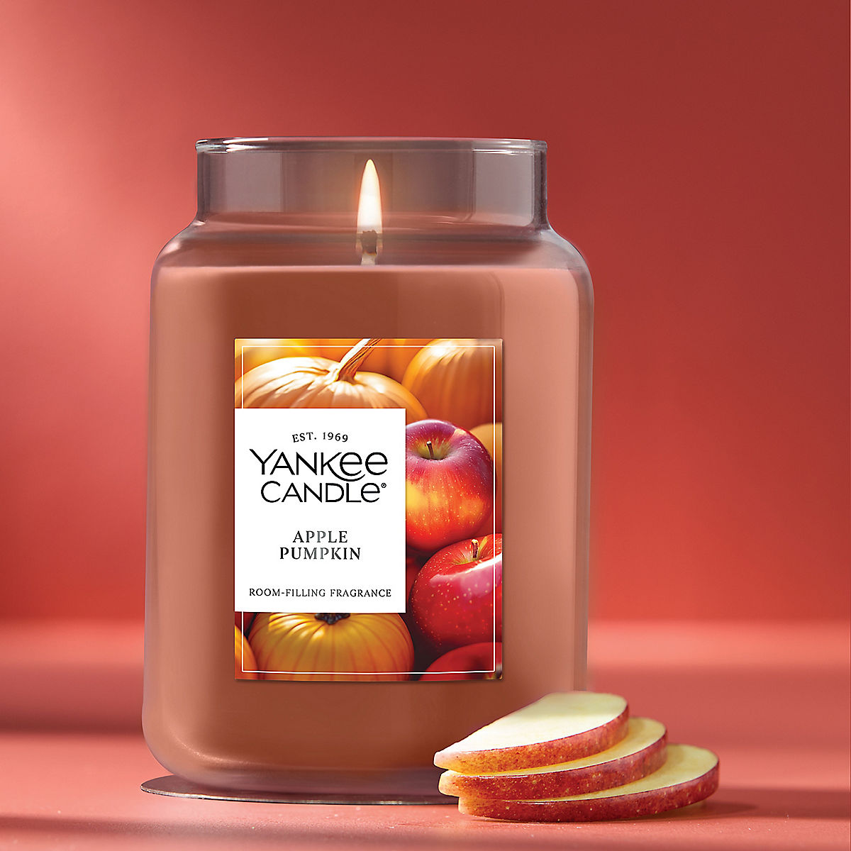 Apple Pumpkin Original Large Jar Candle - US 67021