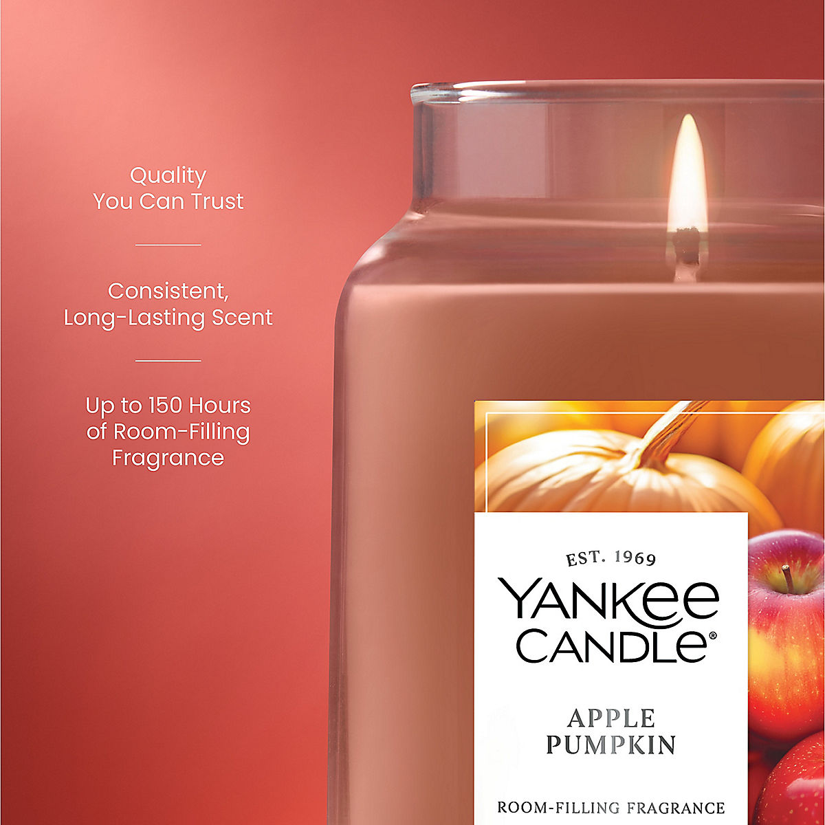 Apple Pumpkin Original Large Jar Candle - US 67021
