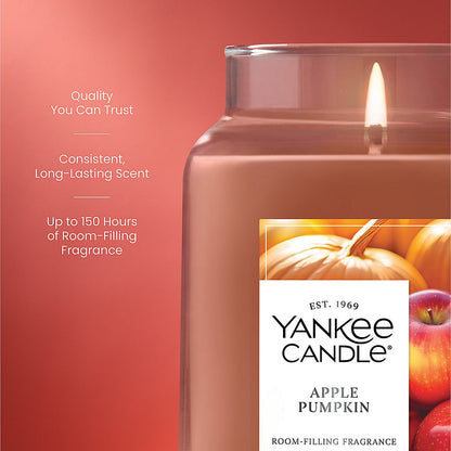 Apple Pumpkin Original Large Jar Candle - US 67021