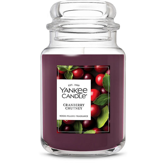 Cranberry Chutney Original Large Jar Candle - US 82922