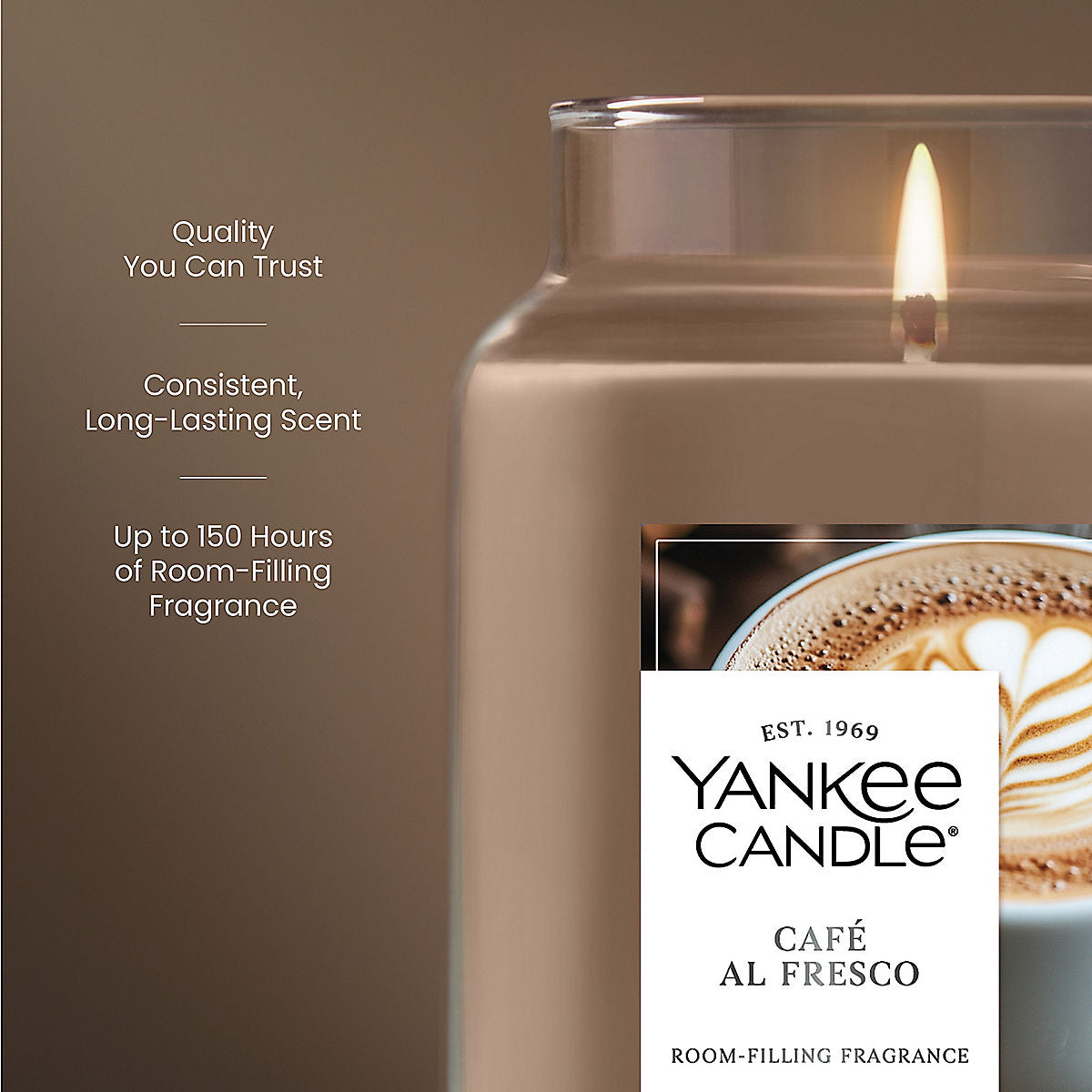 Café al Fresco Original Large Jar Candle - US 92295