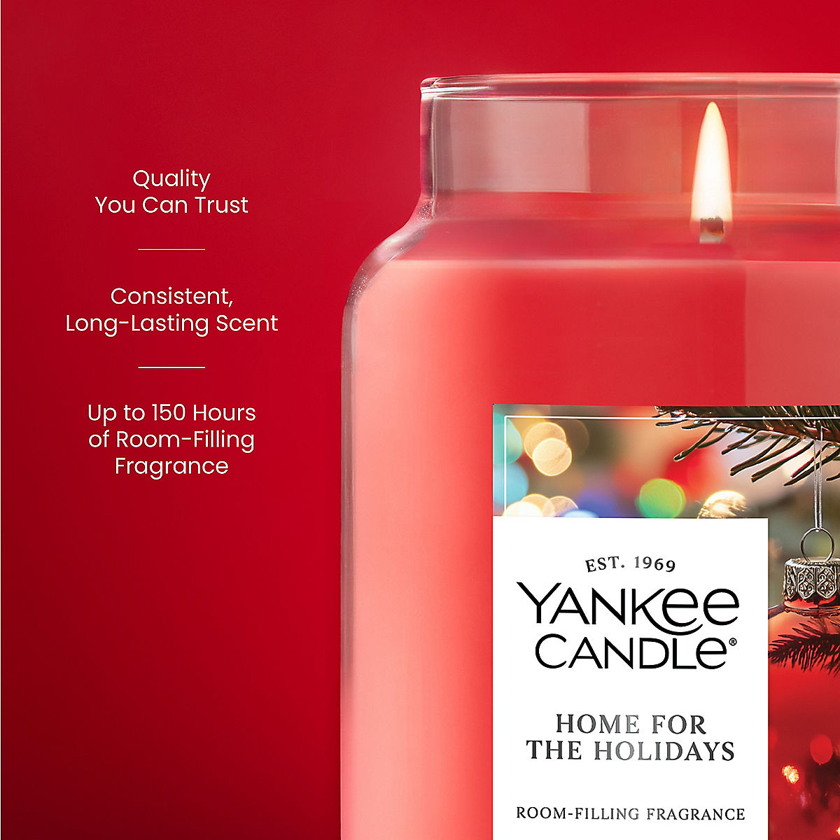 Home for the Holidays Original Large Jar Candle - US 54422