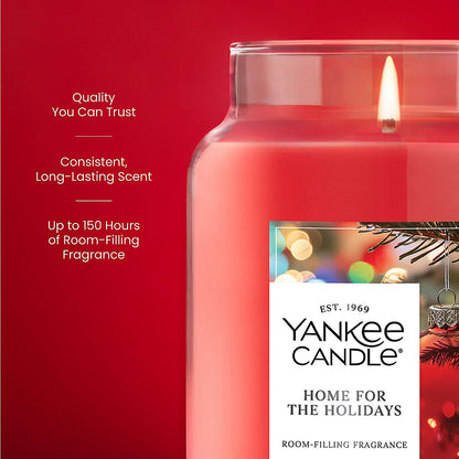 Home for the Holidays Original Large Jar Candle - US 54422