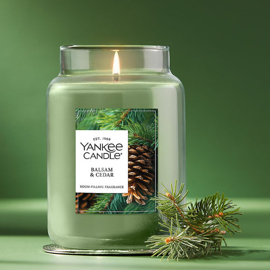 Balsam & Cedar Original Large Jar Candle - US 79396