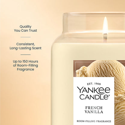 French Vanilla Original Large Jar Candle - US 08711