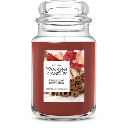 Sparkling Cinnamon Original Large Jar Candle - US 19148