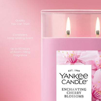 Enchanting Cherry Blossoms Large Tumbler Candle - US 20239