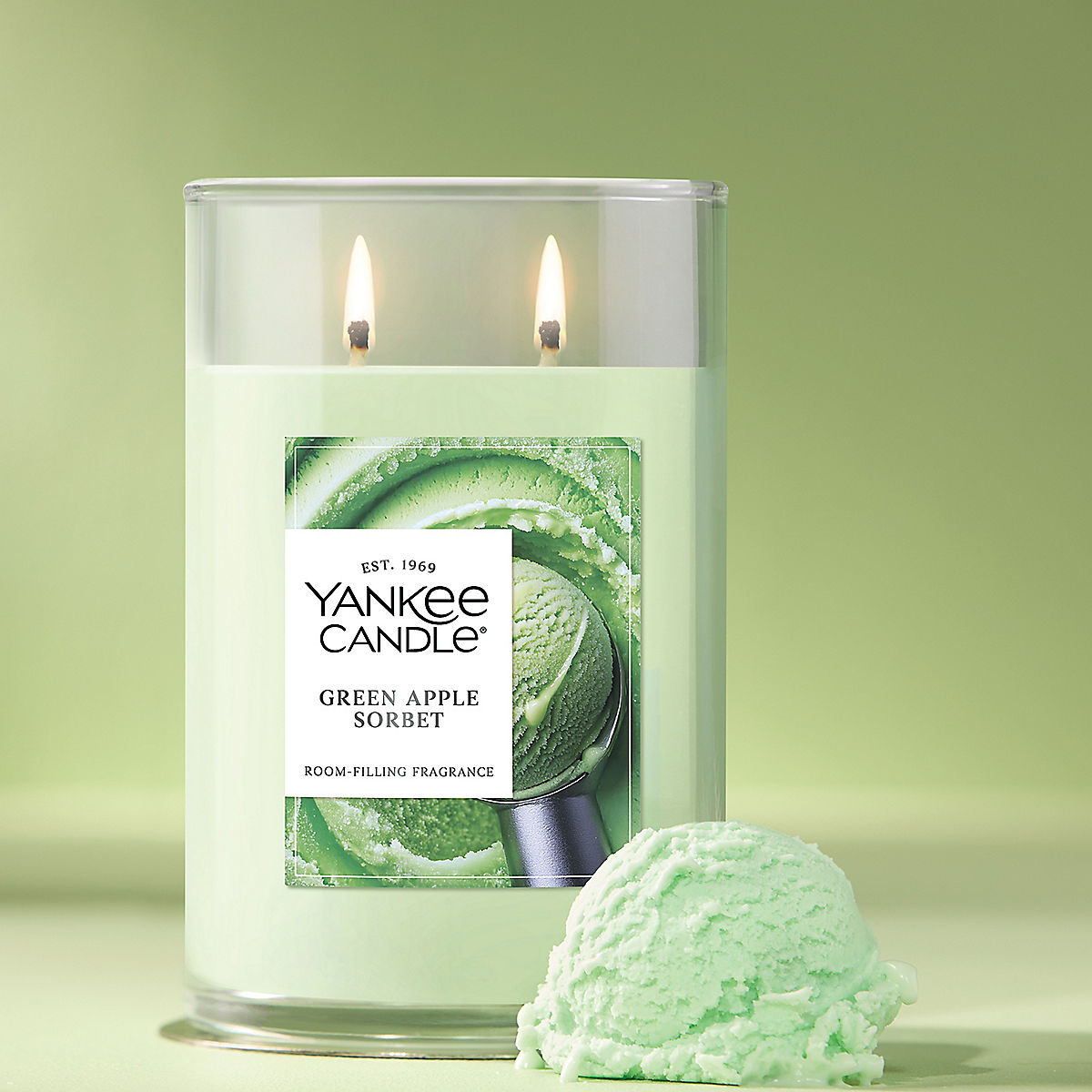 Green Apple Sorbet Large Tumbler Candle - US 37023