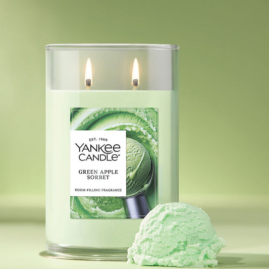 Green Apple Sorbet Large Tumbler Candle - US 37023