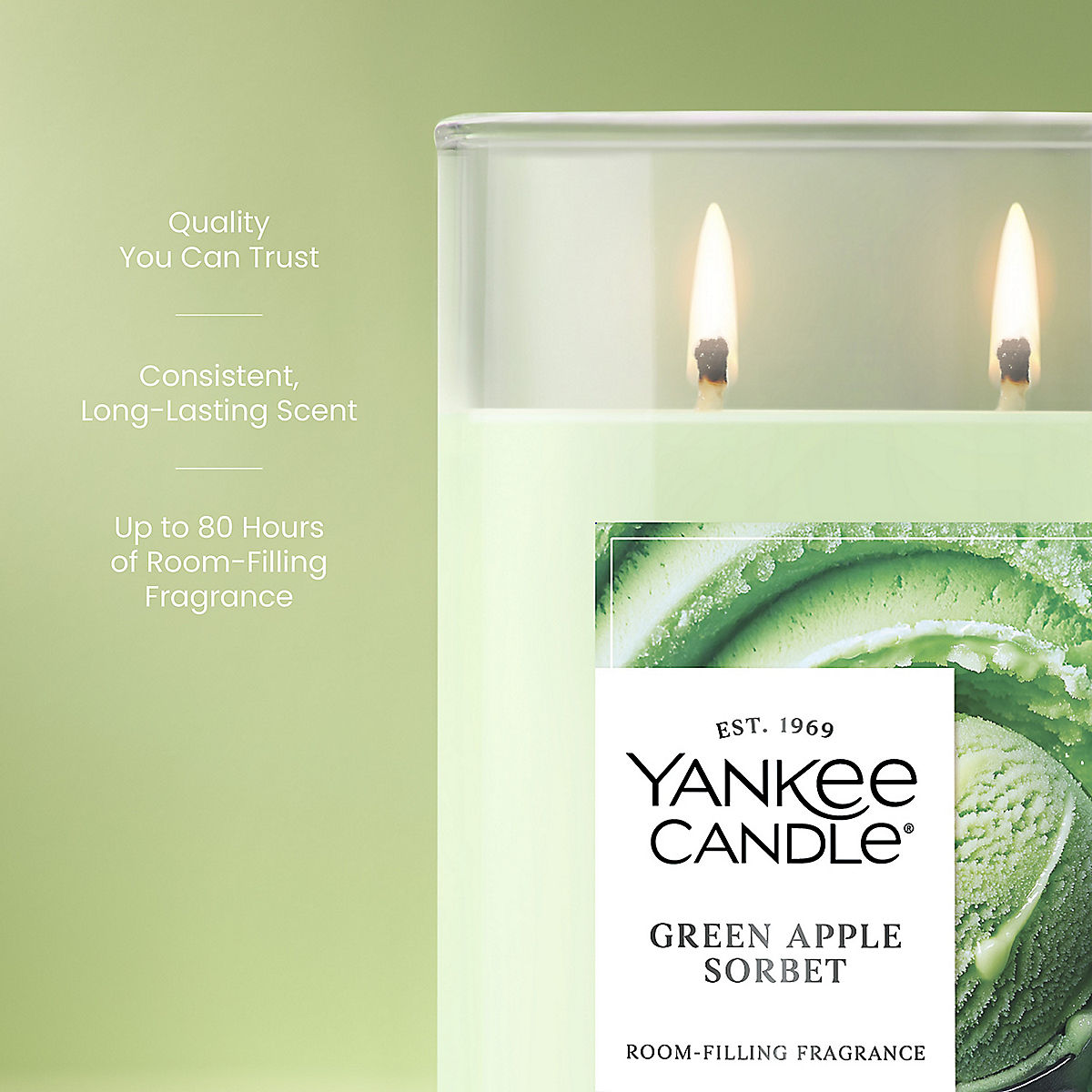 Green Apple Sorbet Large Tumbler Candle - US 37023