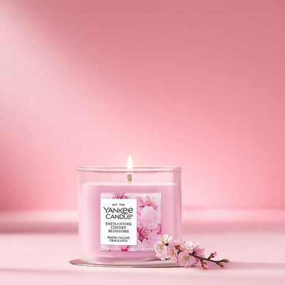 Enchanting Cherry Blossoms Small Tumbler Candle - US 95153