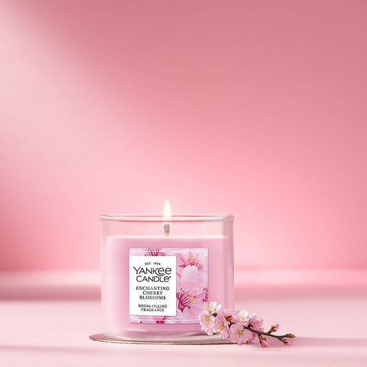 Enchanting Cherry Blossoms Small Tumbler Candle - US 95153