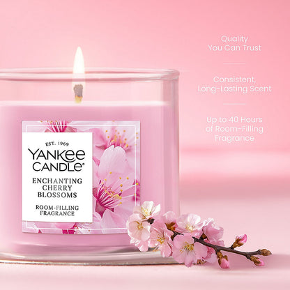 Enchanting Cherry Blossoms Small Tumbler Candle - US 95153