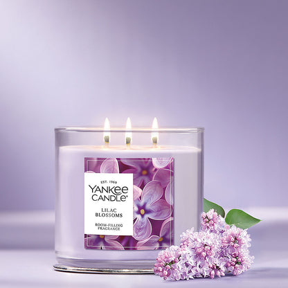Lilac Blossoms 3-Wick Candle - US 13457
