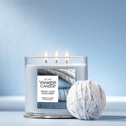 Warm Luxe Cashmere 3-Wick Candle - US 70069