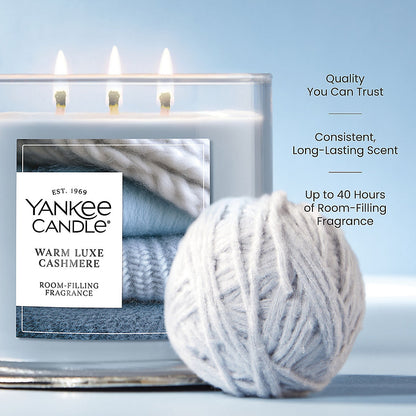 Warm Luxe Cashmere 3-Wick Candle - US 70069