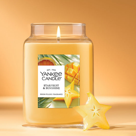 Starfruit & Sunshine Original Large Jar Candle - US 21820