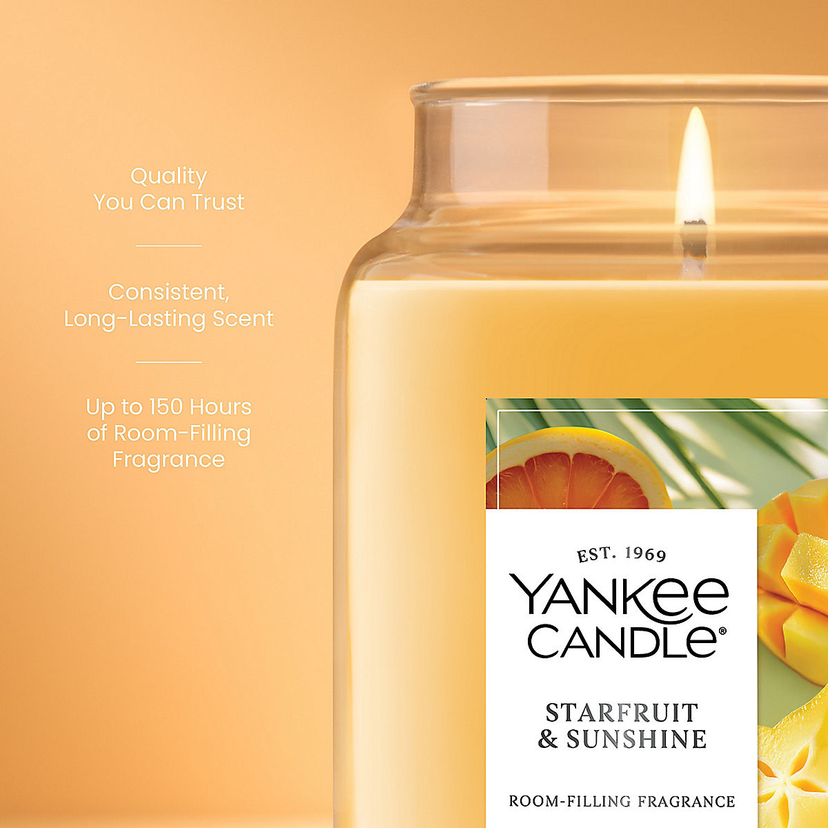 Starfruit & Sunshine Original Large Jar Candle - US 21820