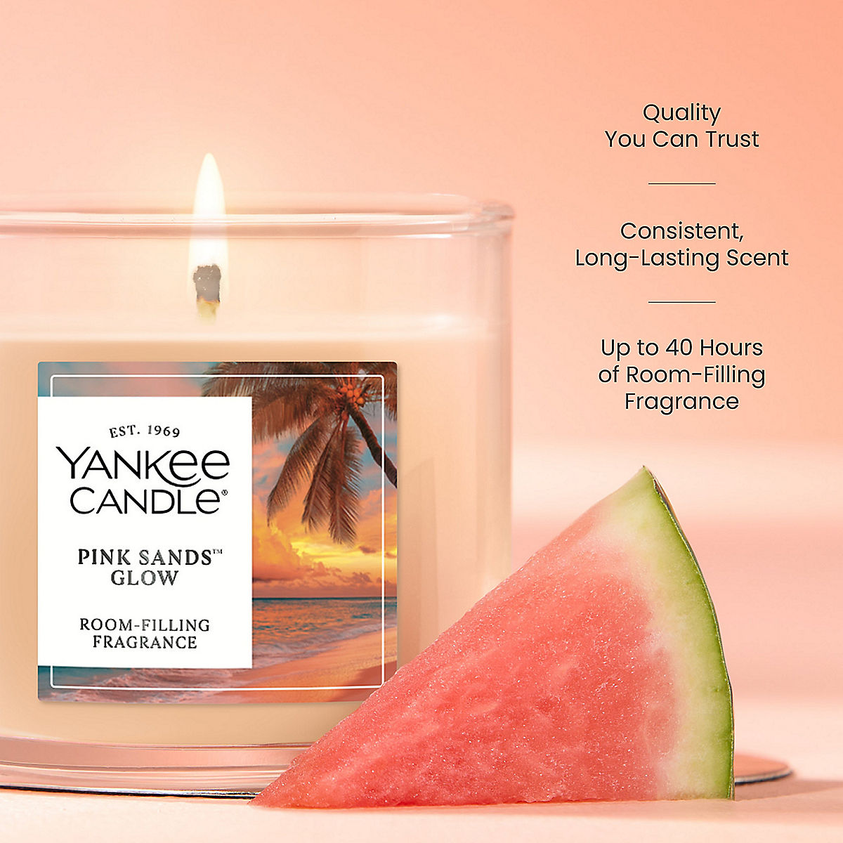 Pink Sands™ Glow Small Tumbler Candle - US 79425