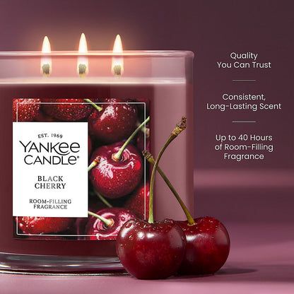 Black Cherry 3-Wick Candle - US 57568