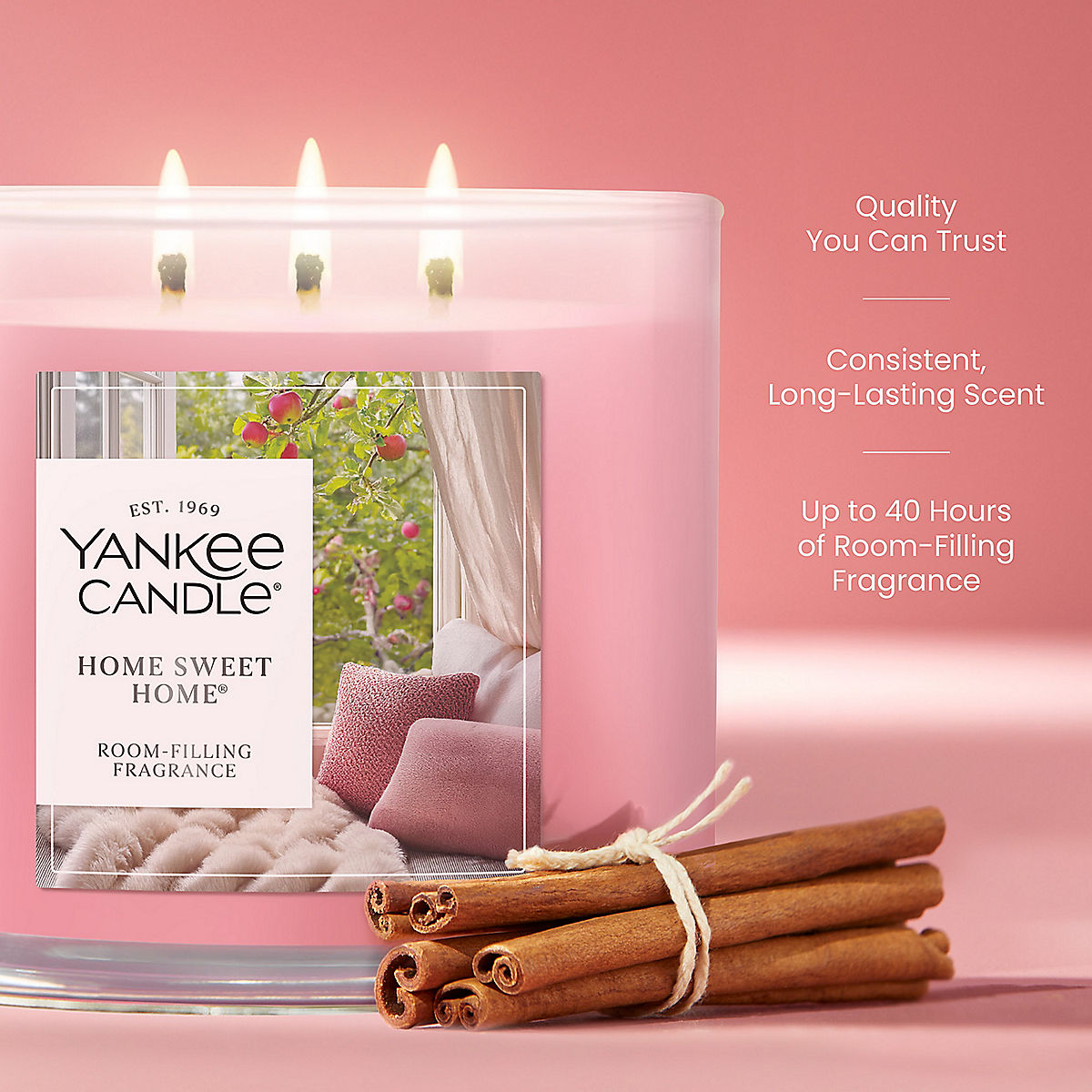 Home Sweet Home® 3-Wick Candle - US 20449