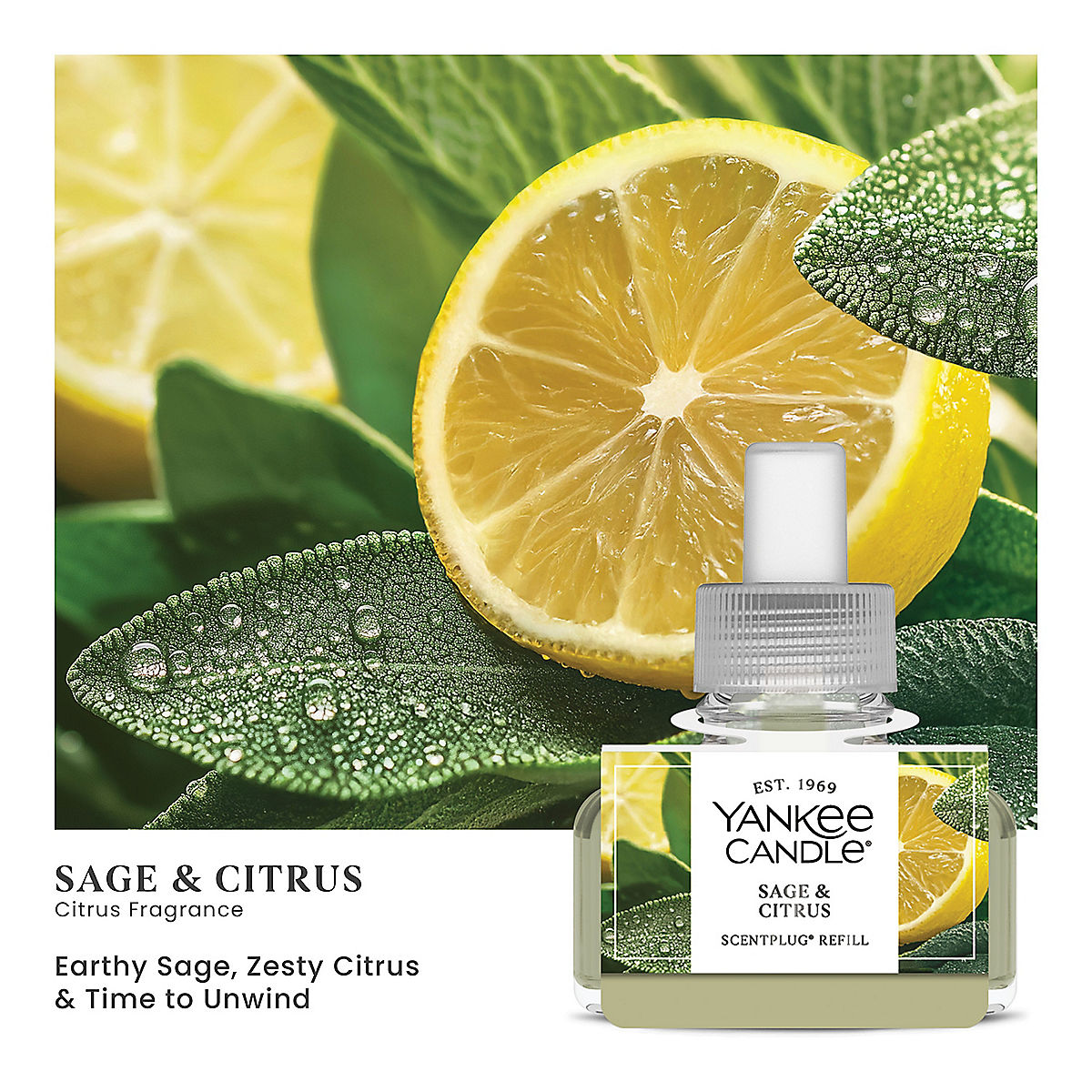 Sage & Citrus ScentPlug® Refill - US 32159