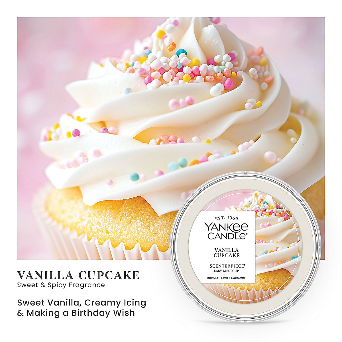 Vanilla Cupcake Scenterpiece® Easy MeltCup - US 95640