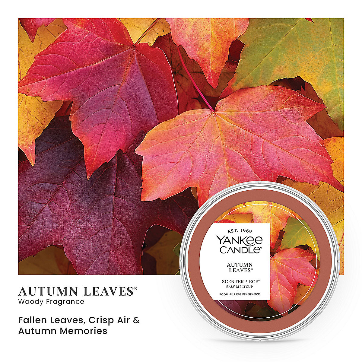 Autumn Leaves® Scenterpiece® Easy MeltCup - US 10179