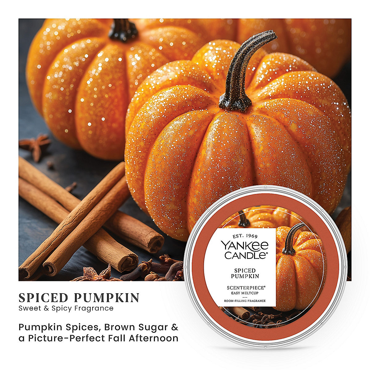 Spiced Pumpkin Scenterpiece® Easy MeltCup - US 86046