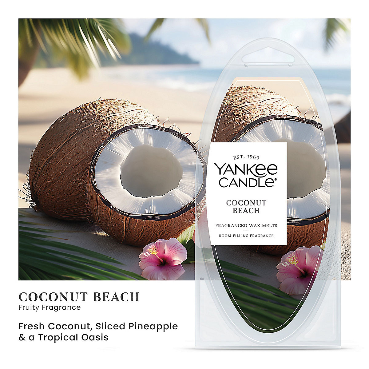Coconut Beach Wax Melts - US 68364