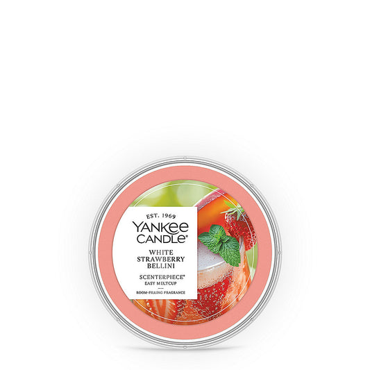 White Strawberry Bellini Scenterpiece® Easy MeltCup - US 19183