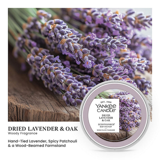 Dried Lavender & Oak Scenterpiece® Easy MeltCup - US 37907