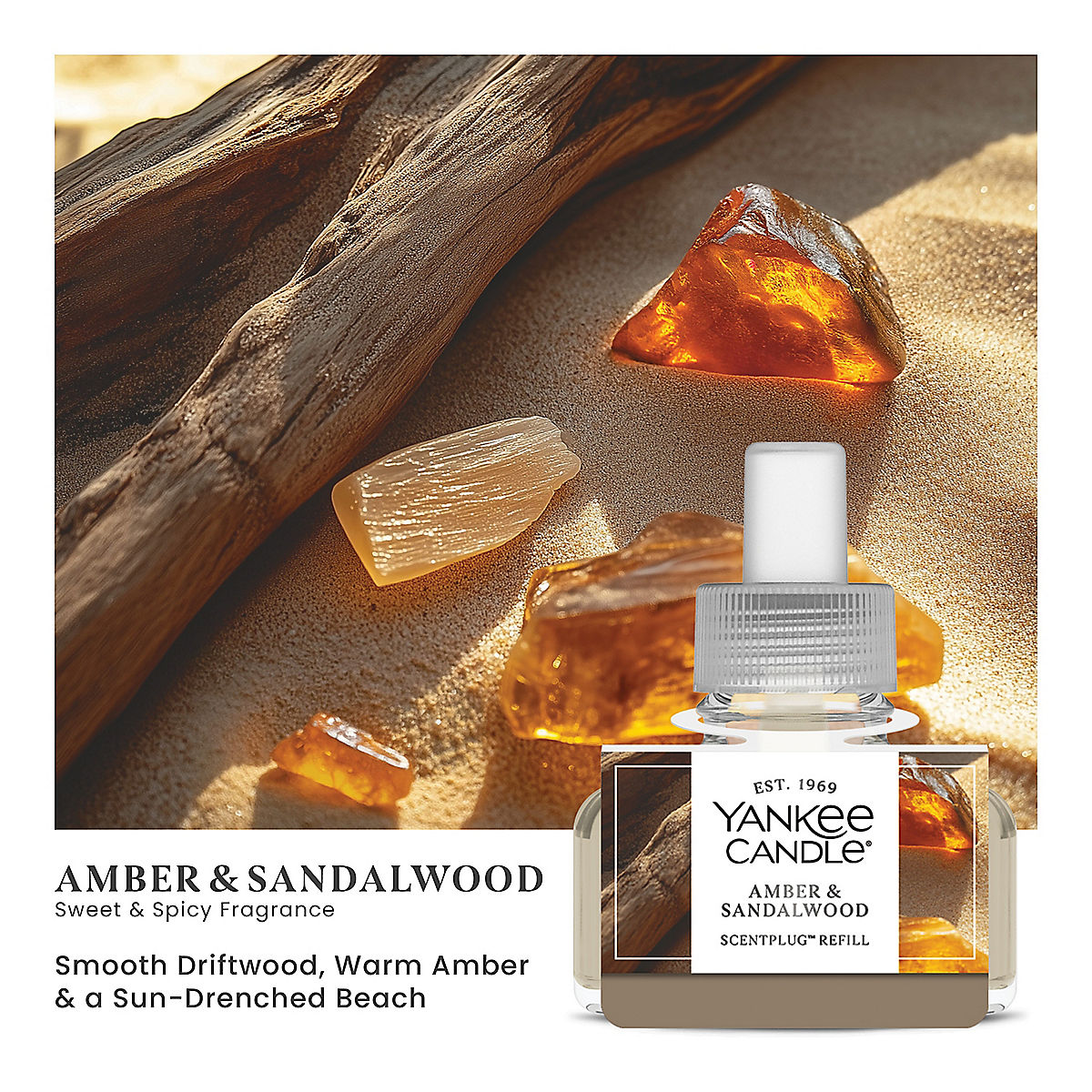 Amber & Sandalwood ScentPlug® Refill - US 46323