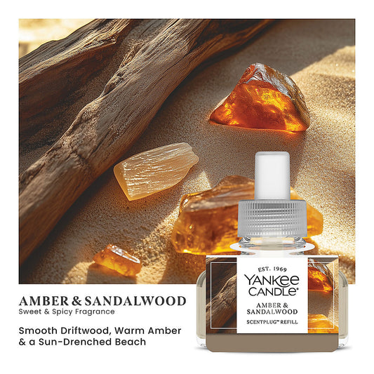 Amber & Sandalwood ScentPlug® Refill - US 46323