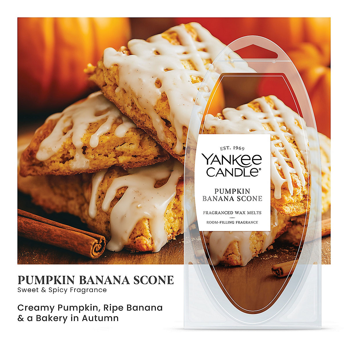 Pumpkin Banana Scone Wax Melts - US 69340