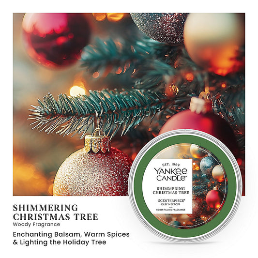 Shimmering Christmas Tree Scenterpiece® Easy Meltcups - US 27790