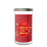 Liberty Bloom Medium Pillar Candle - US 93196