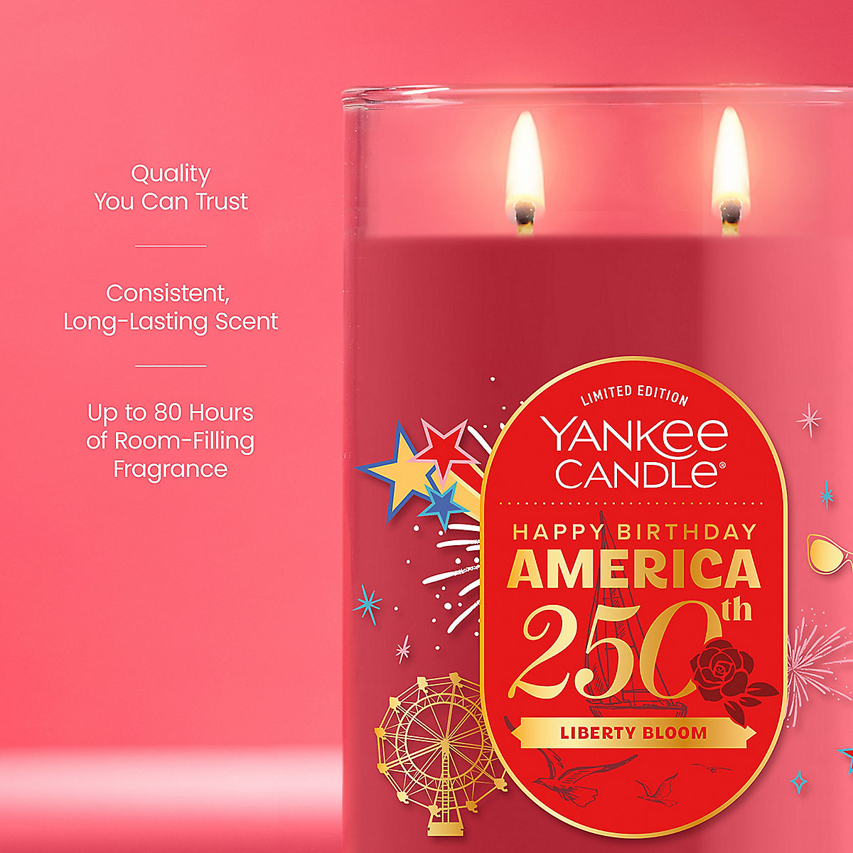 Liberty Bloom Large Tumbler Candle - US 54249