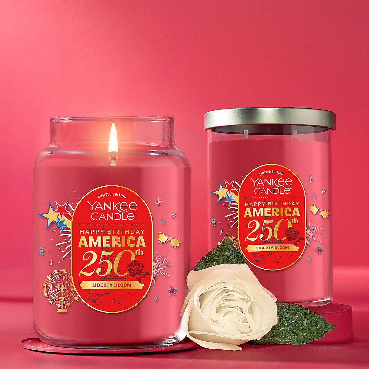 Liberty Bloom Large Tumbler Candle - US 54249
