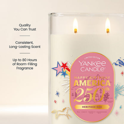 Heritage Oak Large Tumbler Candle - US 77343