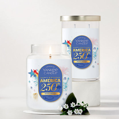 Denim Dreams Large Tumbler Candle - US 18479