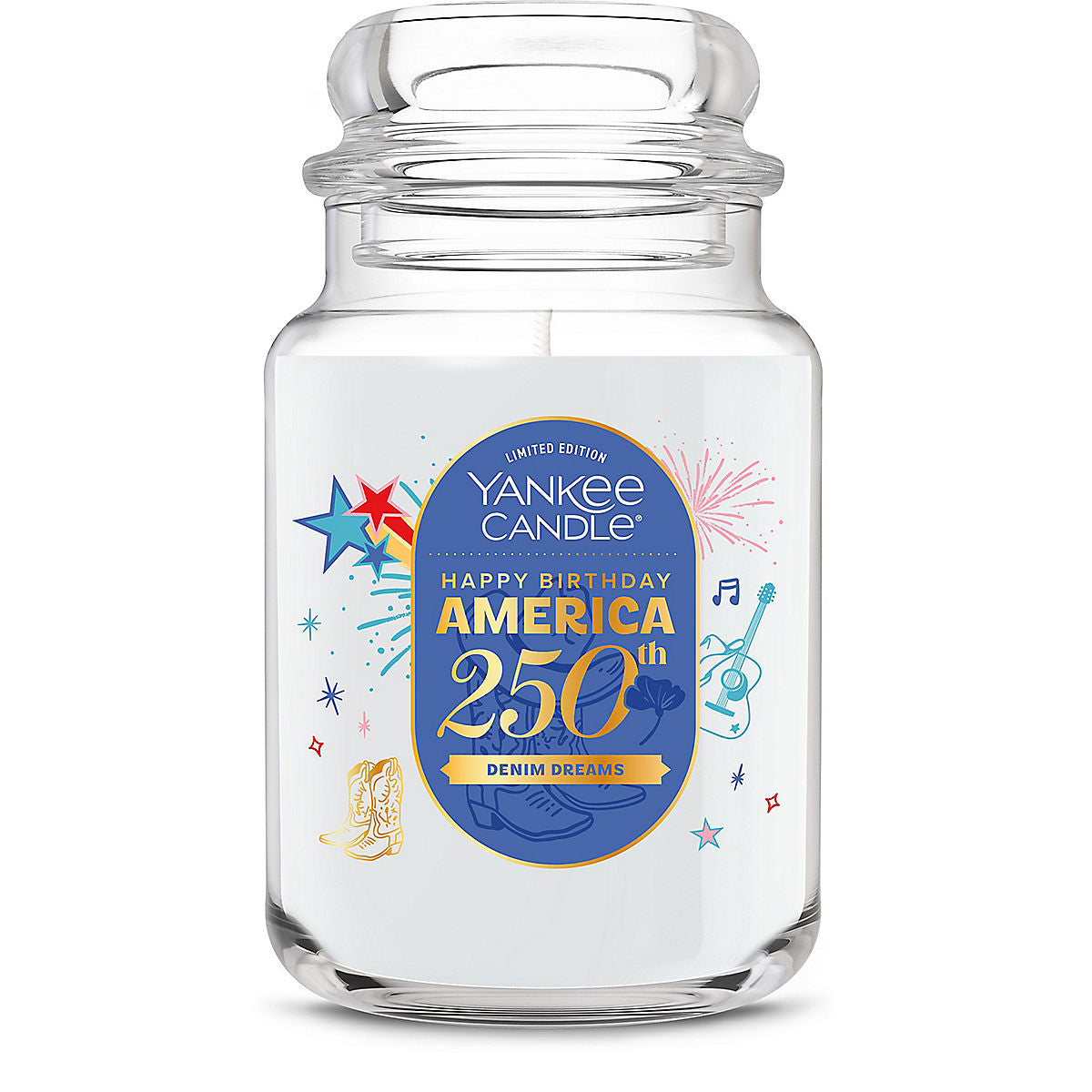 Denim Dreams Original Large Jar Candle - US 65597