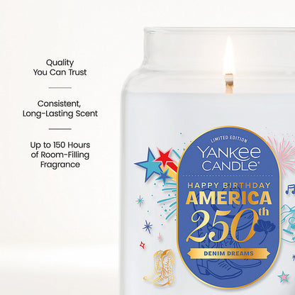 Denim Dreams Original Large Jar Candle - US 65597
