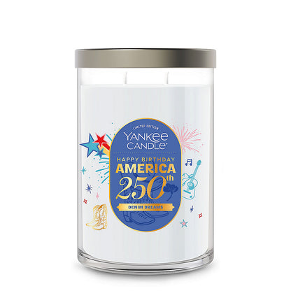 Denim Dreams Large Tumbler Candle - US 18479