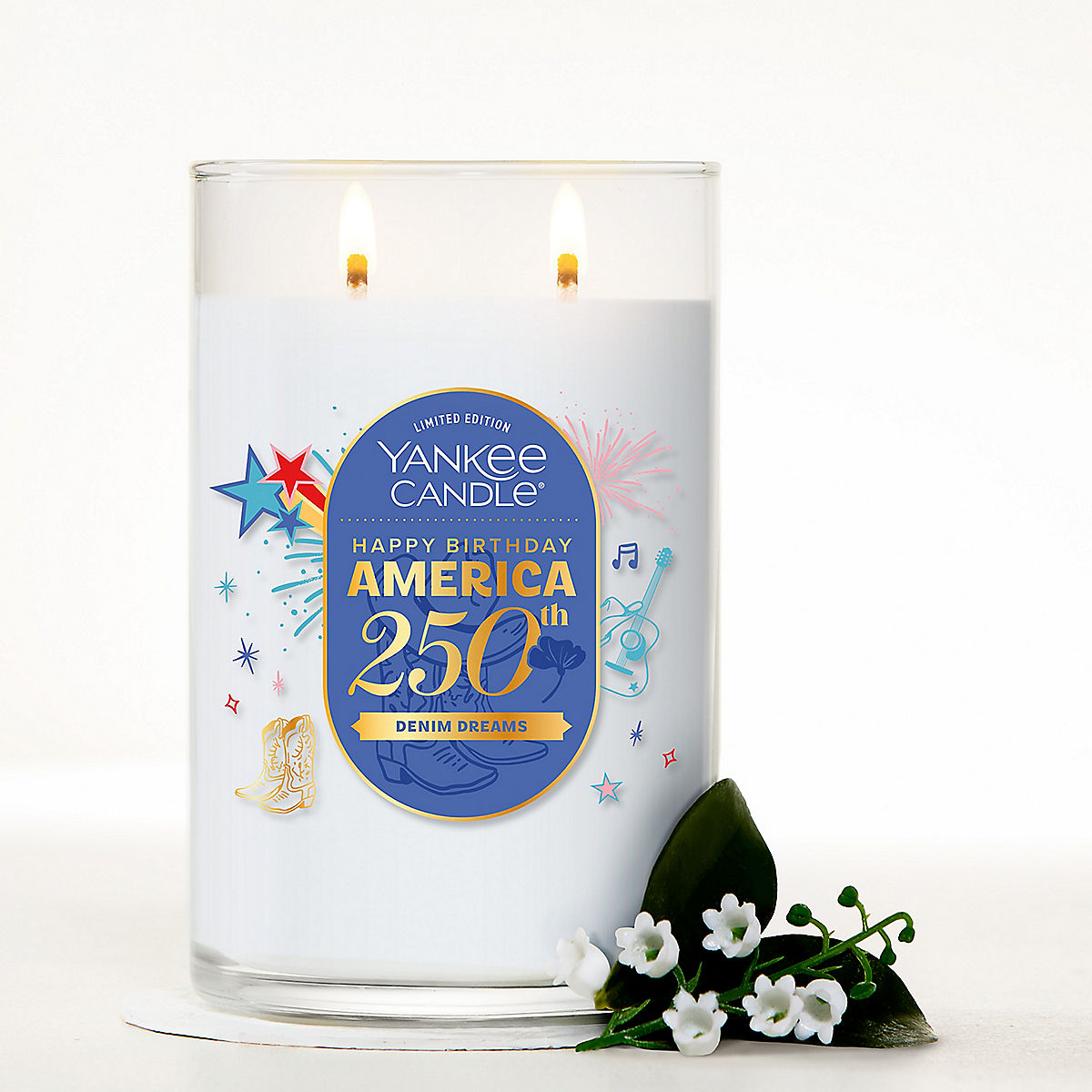 Denim Dreams Large Tumbler Candle - US 18479