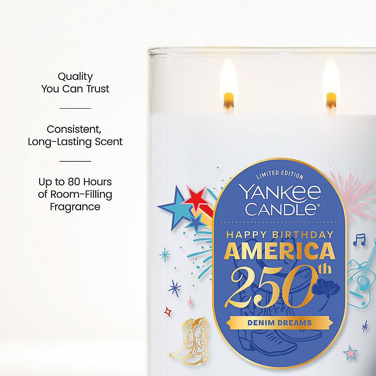 Denim Dreams Large Tumbler Candle - US 18479