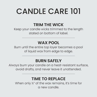 Denim Dreams Medium Pillar Candle - US 15485