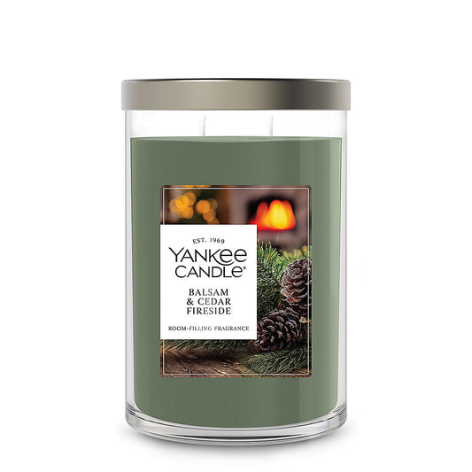 Balsam & Cedar Fireside Large Tumbler Candle - US 78305