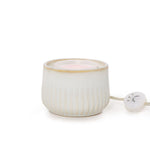 Ridged Ceramic Scenterpiece® MeltCup Warmer - US 42223